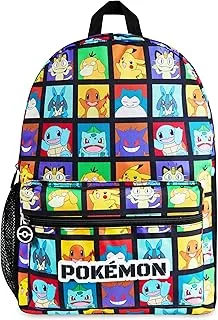 Pokémon Mochila con Bolsillo para Botella para Niños - Regalos de Anime