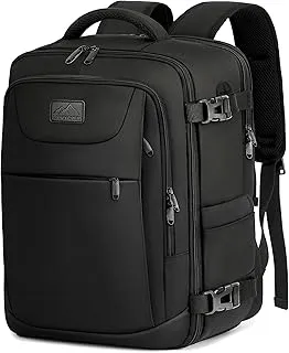 LYNXCHER Mochila Viaje Cabina Avion 40x20x25 para Ryanair Mochila de Viaje Equipaje de Mano Pequeñas Mochila 20L de Mano Bolso Viaje Hombre Mujer para Portatil de 14 Pulgadas Negro