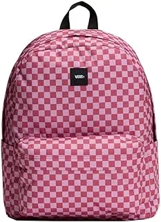 Vans Mochila unisex Old Skool Check, Pink Fizz, mediana, rosa Fizz, M