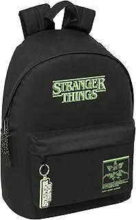 Safta STRANGER THINGS - Mochila Juvenil para Portátil 14.1", Ideal para Jóvenes de Diferentes Edades, Cómoda y Versátil, Calidad y Resistencia, 31x16x41 cm