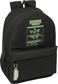 Safta STRANGER THINGS - Mochila Escolar Infantil, Ideal para Niños de Diferentes Edades, Cómoda y Versátil, Calidad y Resistencia, 30x14x46 cm